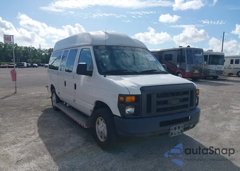 2014 Ford E-250 Commercial z USA, uszkodzony, nr VIN 1FTNE2EW9EDB19424